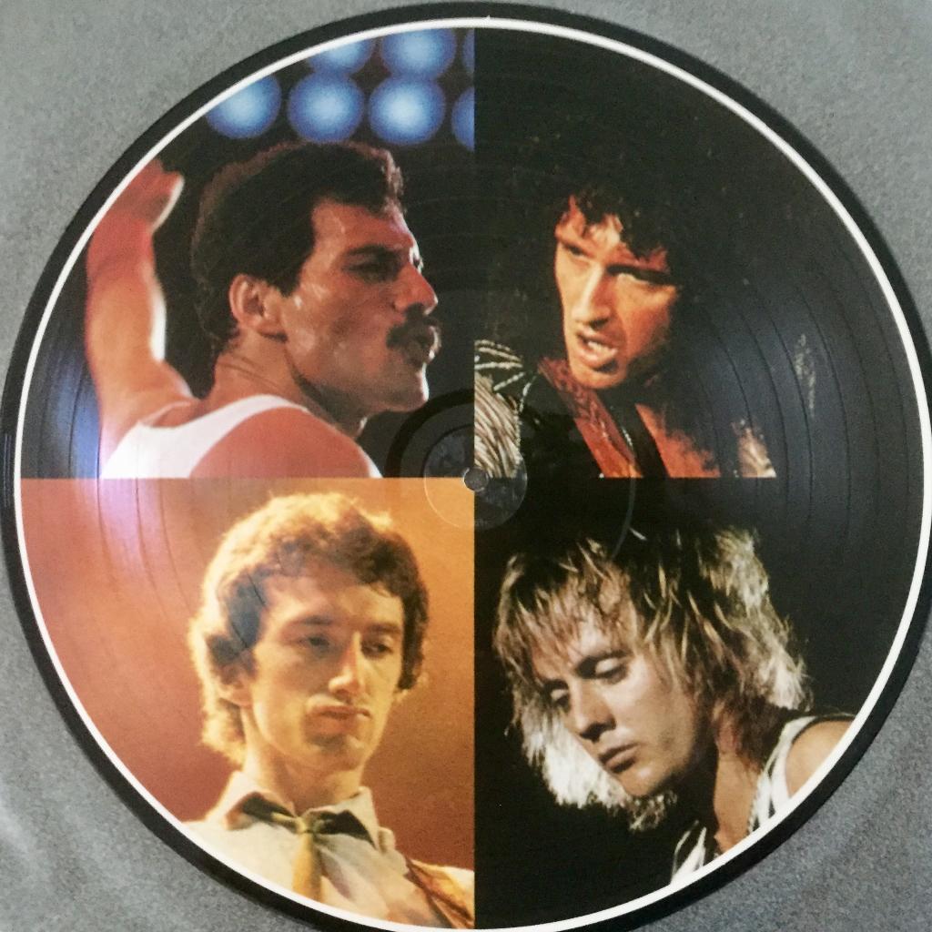 Queen Picture Disc - Live in Leiden 12", Ophalen of Verzenden, Zo goed als nieuw, 12 inch, Poprock