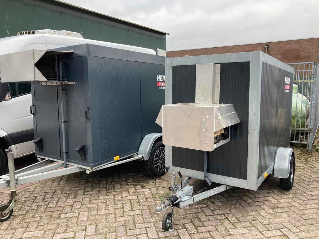 Koelaanhanger, koelaanhangwagen en koelwagen. Te huur, Ophalen, Zo goed als nieuw