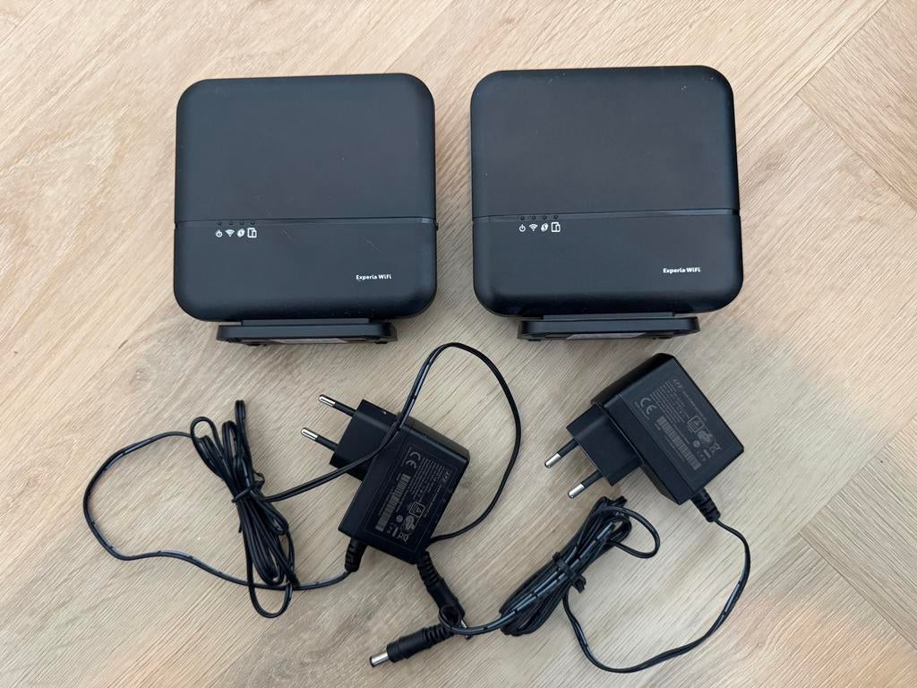 2x KPN Experia WiFi Versterker - Perfect voor thuisnetwerk, Ophalen of Verzenden, Gebruikt