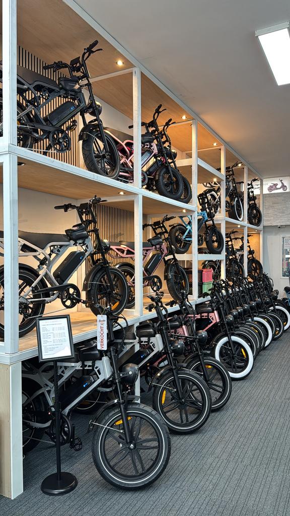 NIEUWSTE FATBIKE V20 PRO ROZE NARDO GREY LUXE MODELLEN V 20, Fietsen en Brommers, Elektrische fietsen, Overige merken, Nieuw, Ophalen of Verzenden