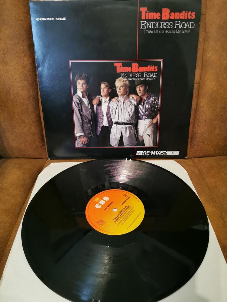 Time Bandits - Endless Road  12 inch single, Ophalen of Verzenden, Zo goed als nieuw, 12 inch, Poprock