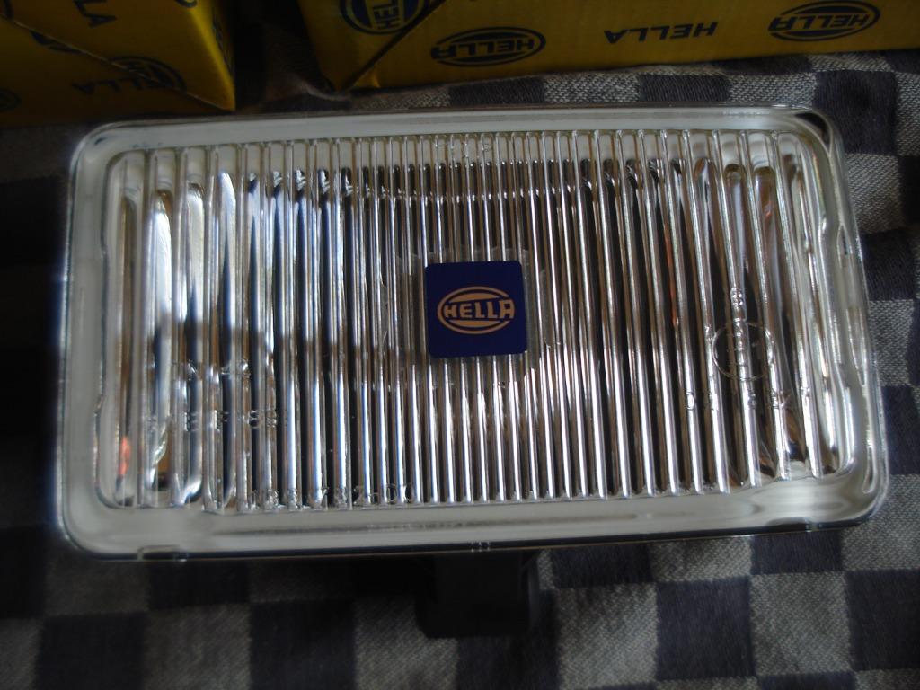 oldtimer 2 hella witte mistlampen type comet 450 met covers, Verzenden, Nieuw