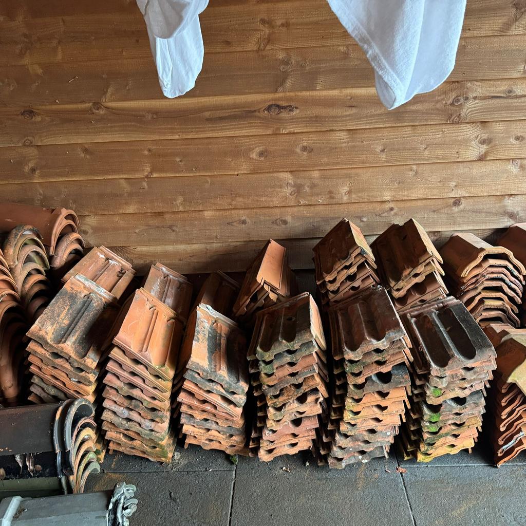 Mulden Gevelpannen 74 Links 74 Rechts Incl 85 Vorsten, Doe-het-zelf en Verbouw, Dakpannen en Dakbedekking, Nieuw, Dakpannen, Steen of Klei