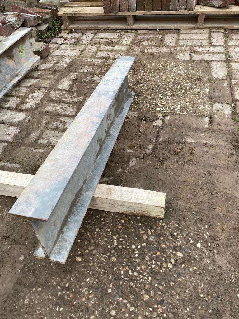 IPN 180 stalen balk – gegalvaniseerd – lengte 895 mm, Ophalen, Zo goed als nieuw