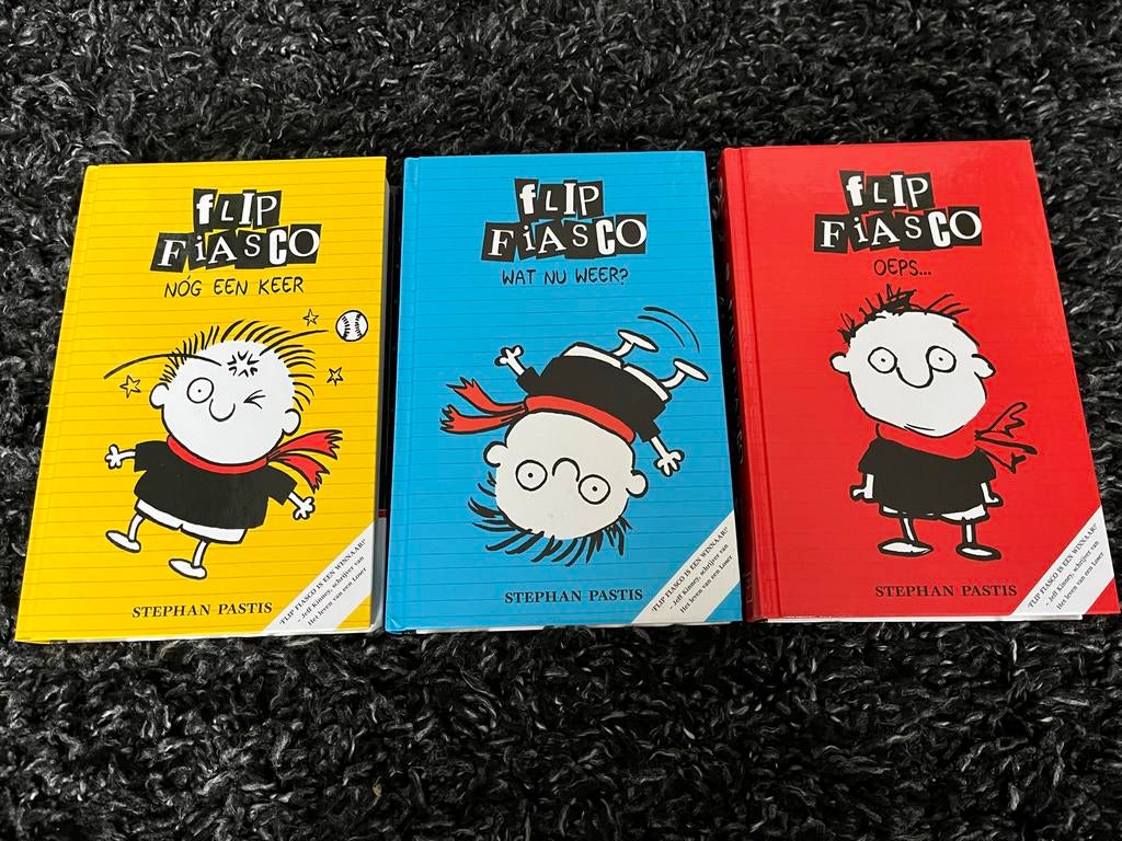 Flip Fiasco - 3 Boeken, Boeken, Ophalen of Verzenden, Zo goed als nieuw, Fictie algemeen