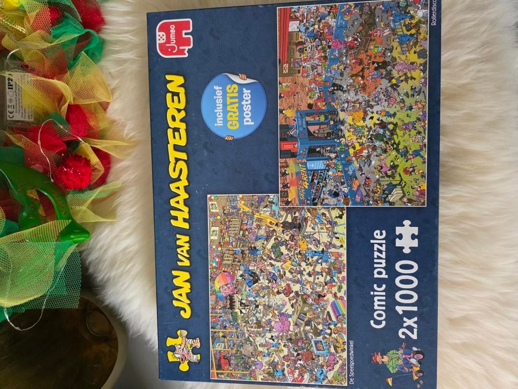 Jan van Haasteren 2x1000 Puzzel, Ophalen of Verzenden