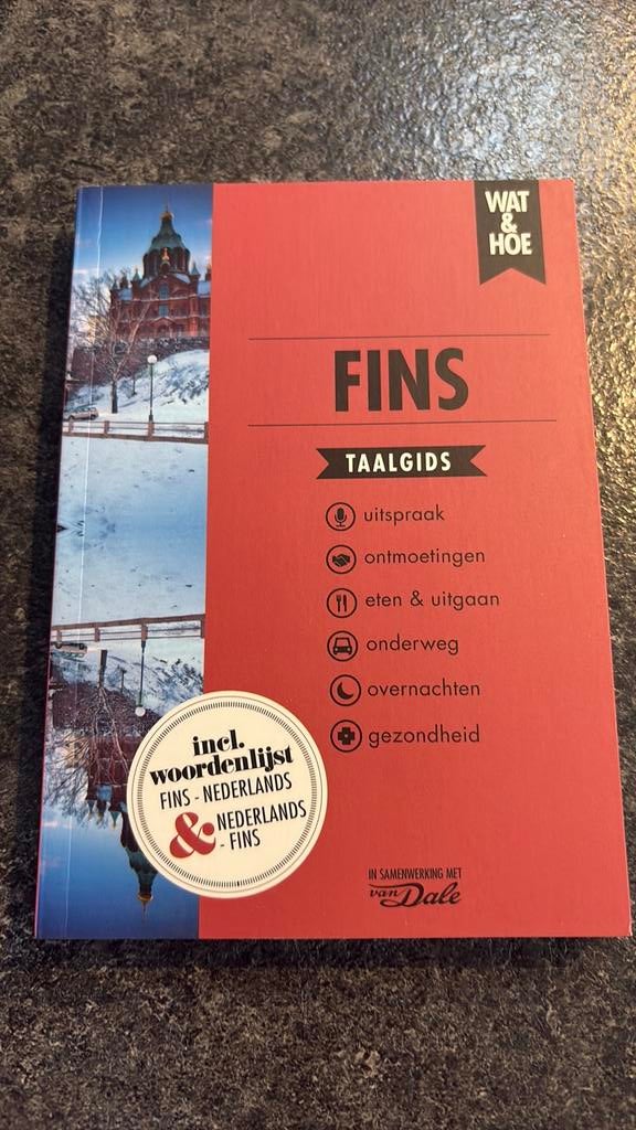 Fins, Boeken, Reisgidsen, Zo goed als nieuw, Taalgids, Europa, Overige merken, Ophalen of Verzenden