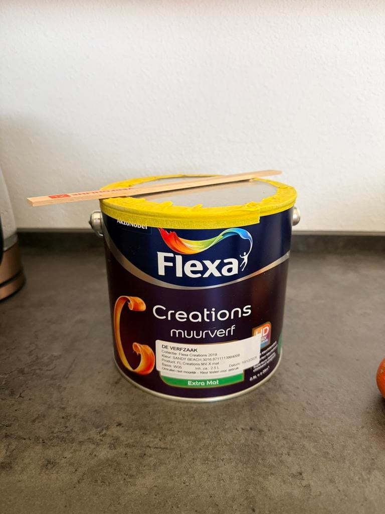 Flexa sandy beach 2,5L, Ophalen, Zo goed als nieuw