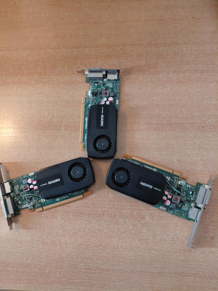 NVidia Quadro K600 videokaartjes, High Profile, Computers en Software, Videokaarten, PCI-Express 2, GDDR3, DVI, Refurbished
