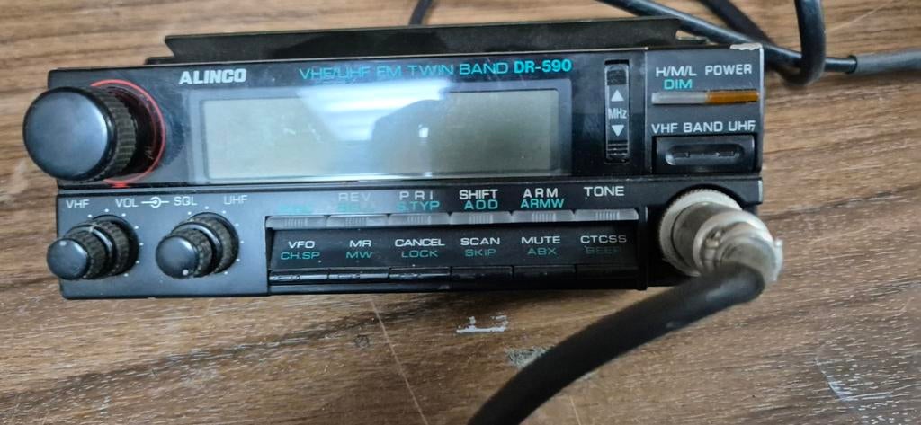 Alinco DR-590 2 meterset - VHF/UHF transceiver, Telecommunicatie, Ophalen, Gebruikt