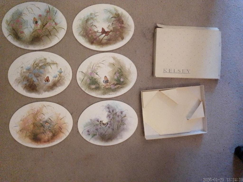 VERKOCHT placemats, Ophalen, Gebruikt, Bord