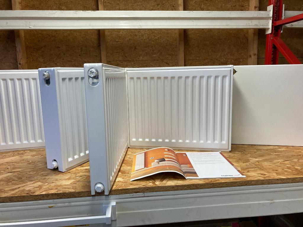 Nieuwe Henrad Eco en Compact radiatoren met 50% korting!, 30 tot 80 cm, Hoog rendement (Hr), Radiator, Nieuw