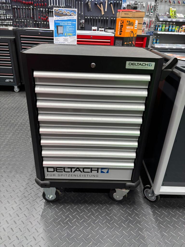 Delta gereedschapswagen D-Compact 214-delig, Ophalen of Verzenden, Nieuw