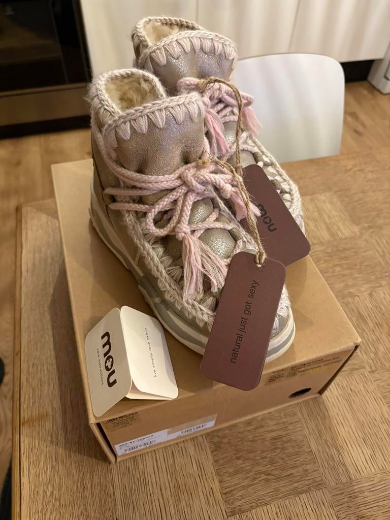 Mou Eskimo trainer, Snowboots, Ophalen of Verzenden, Zo goed als nieuw, Grijs
