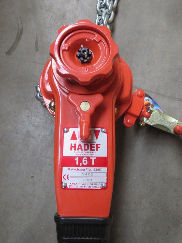 hadef handtakel rateltakel rikrak takel diverse types nieuw, Nieuw, Zandhaarweg, Ophalen of Verzenden, Hadef