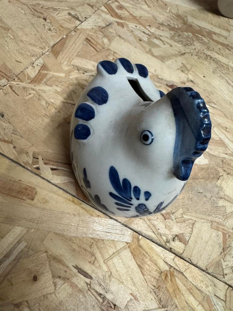 Delft blauw - vaasje - schaal - dieren - kop en schotel, Ophalen