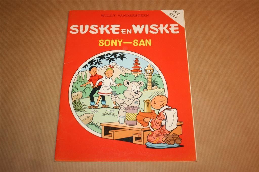 Suske en Wiske - Sony-san, Boeken, Eén stripboek, Ophalen of Verzenden, Gelezen