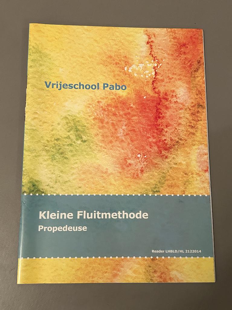 Kleine Fluitmethode Vrijeschool Pabo, Boeken, Studieboeken en Cursussen, Gelezen, HBO, Alpha, Ophalen of Verzenden