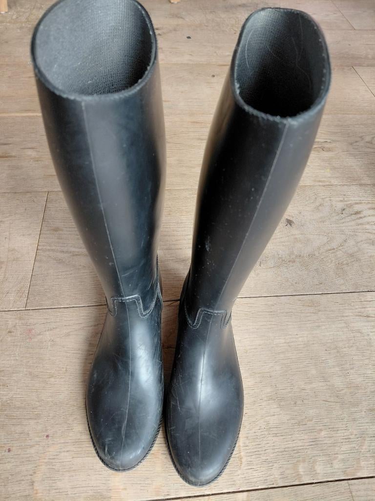 Harry's horse rubberen rijlaarzen zwart maat 34, Dieren en Toebehoren, Paardrijkleding, Ophalen of Verzenden, Gebruikt, Dressuur