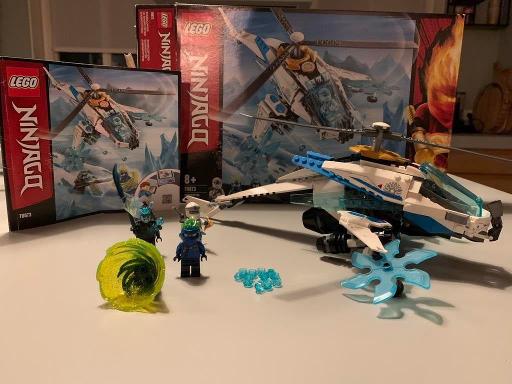 Lego Ninjago 70673 Shuricopter - Complete Set, Ophalen, Zo goed als nieuw, Complete set, Lego