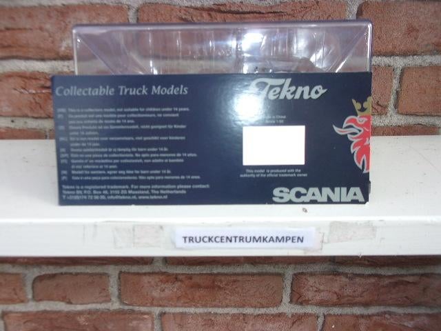 Tekno  Scania  P 4 Serie  Slaapcabine   van  Red  Cross., Ophalen of Verzenden, Nieuw, Bus of Vrachtwagen, Tekno