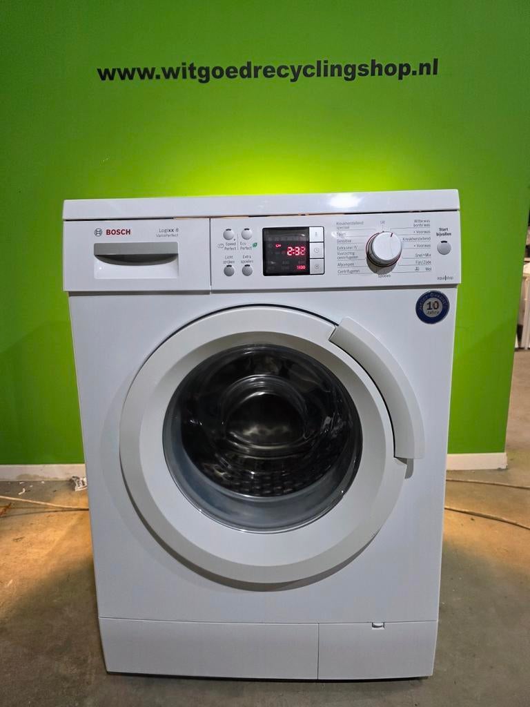 BOSCH LogiXX 8 VarioPerfect 1400rpm 8kg, Witgoed en Apparatuur, 1200 tot 1600 toeren, Minder dan 85 cm, Info@bosch.com, 8 tot 10 kg