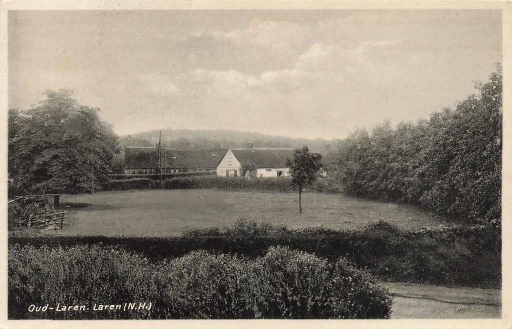 Laren, Oud-Laren, Ophalen of Verzenden, 1940 tot 1960, Ongelopen, Noord-Holland