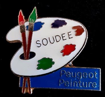 Peugeot Peinture Soudee pin, Ophalen of Verzenden, Nieuw, Transport, Button