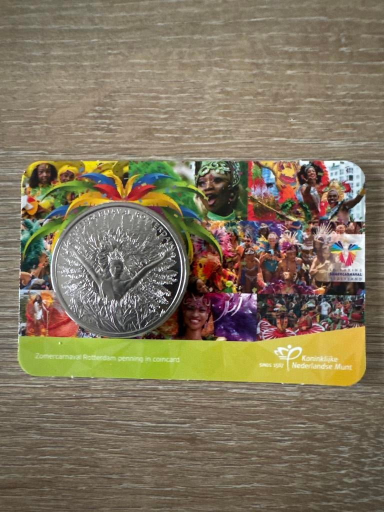 Zomer Carnaval Rotterdam Penning, Postzegels en Munten, Munten | Nederland, Ophalen of Verzenden, Koningin Beatrix, Overige waardes