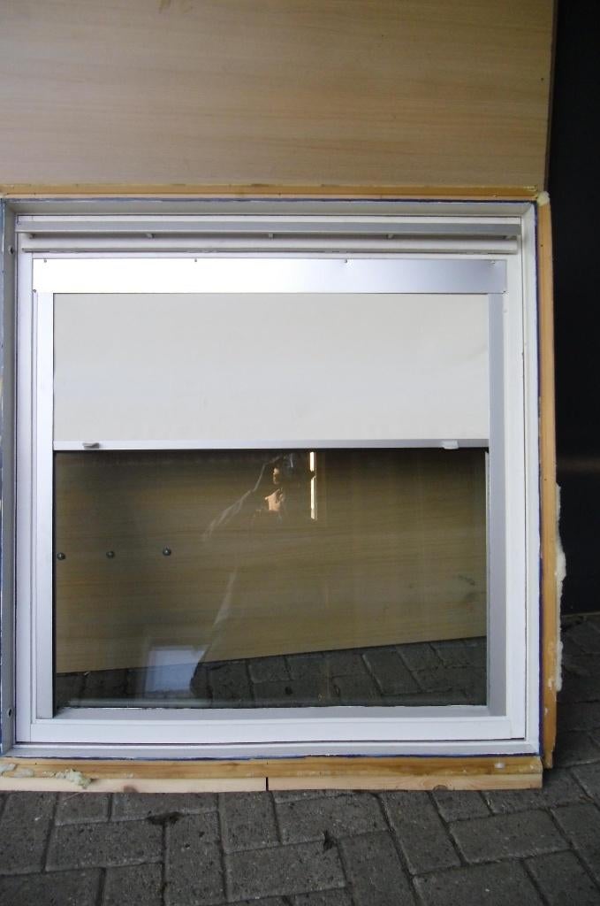 Dakraam Velux 114x118 cm (GGL 4 /606 /S06) incl. gootstuk!!, Ophalen, Gebruikt, 80 tot 120 cm, 80 tot 120 cm