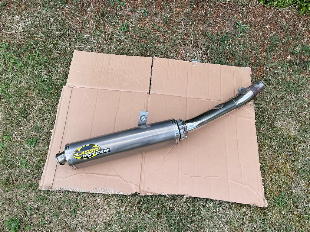 Laser hotcam ovaal demper + tussenpijp Suzuki Bandit 1200, Ophalen