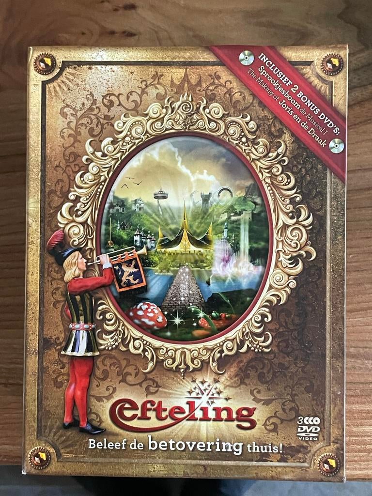Efteling DVD Box - Beleef de betovering thuis!, Ophalen of Verzenden, Zo goed als nieuw