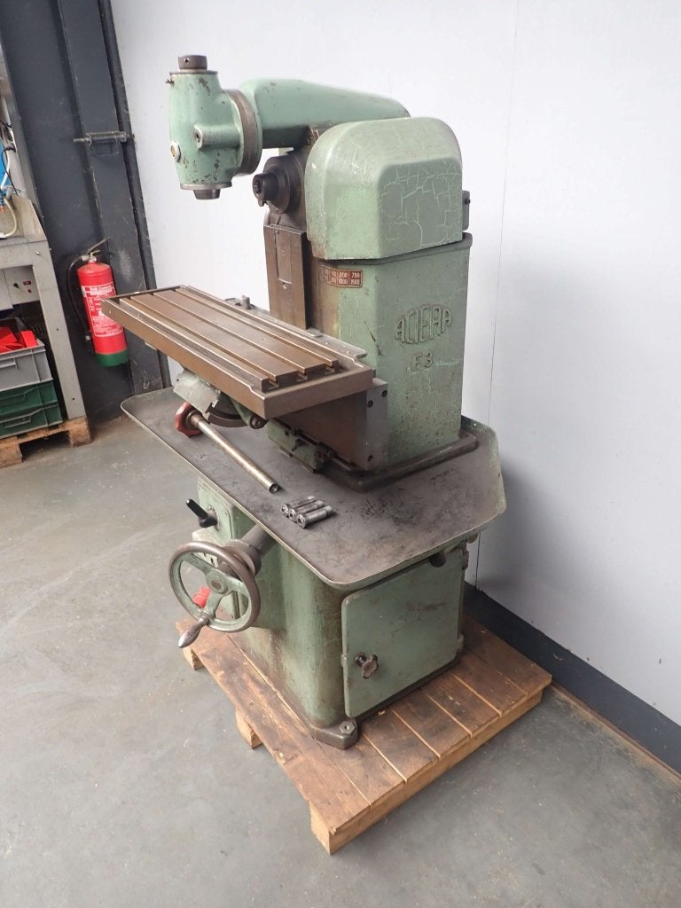 Aciera F3 freesmachine, Doe-het-zelf en Verbouw, Draaibanken, Niet ingevuld, Gebruikt, Niet ingevuld, Ophalen of Verzenden