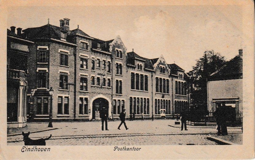EINDHOVEN - POSTKANTOOR, Ophalen of Verzenden, 1920 tot 1940, Ongelopen, Noord-Brabant