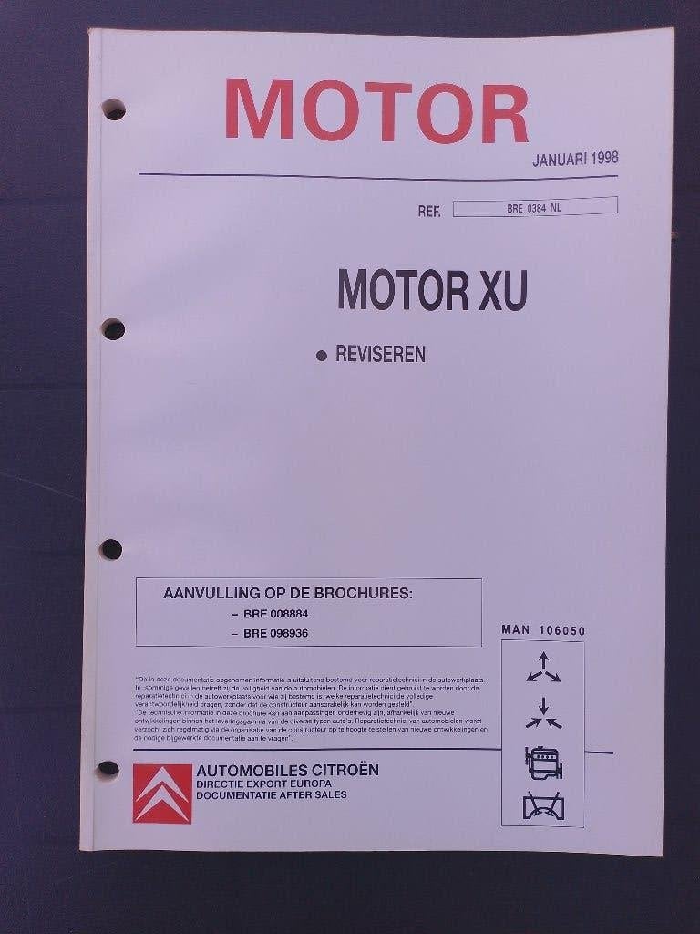 Citroen / Peugeot dealer werkplaatsboek Revisie XU motoren, Verzenden, Gelezen, Peugeot