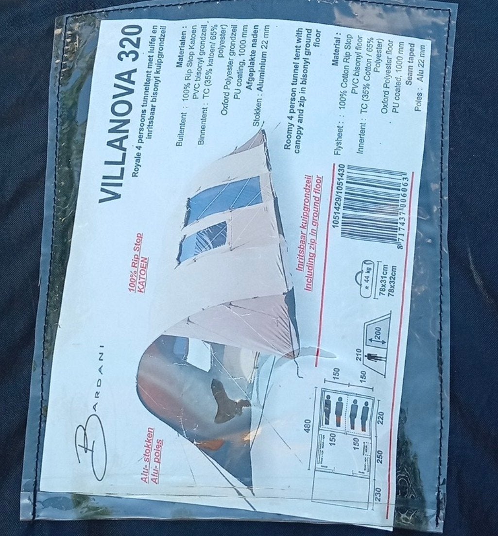 Grote tent te koop (Bieden!), Ophalen, Zo goed als nieuw