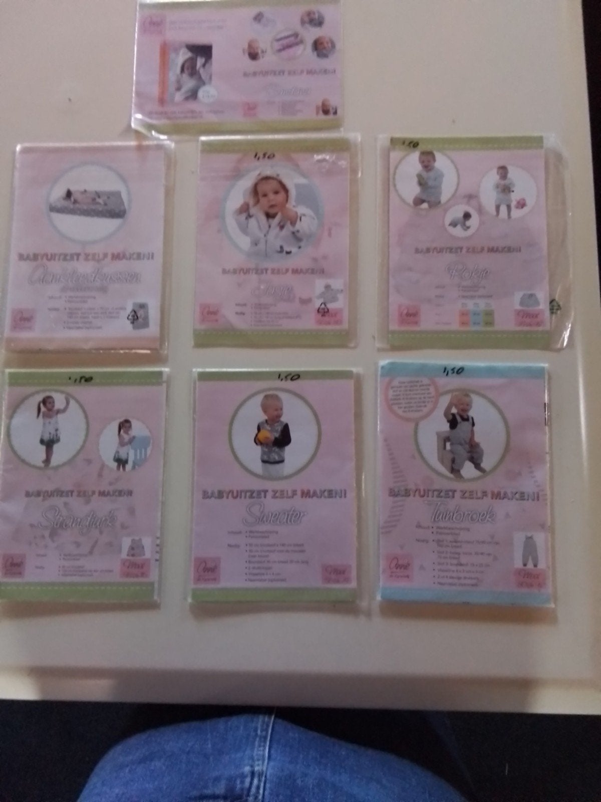 Erg gemakkelijke babypatroontjes, Ophalen of Verzenden