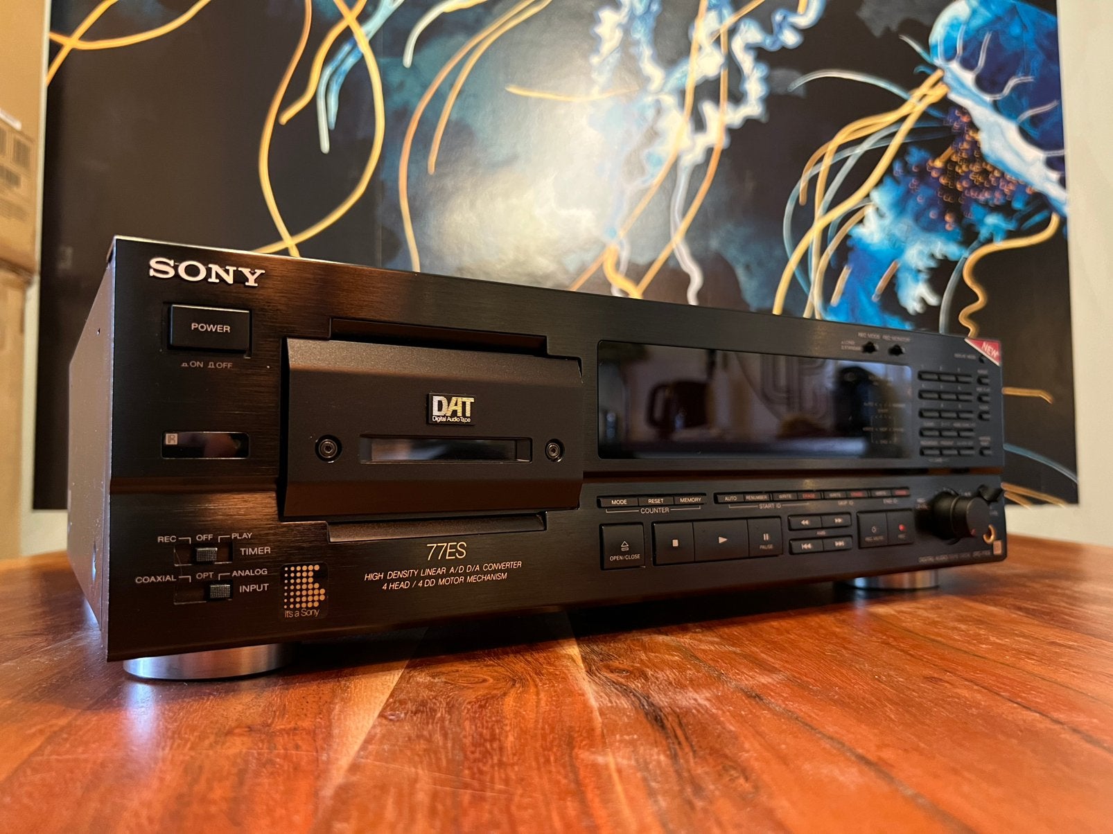 Sony DTC 77 ES DAT speler, Ophalen, Sony