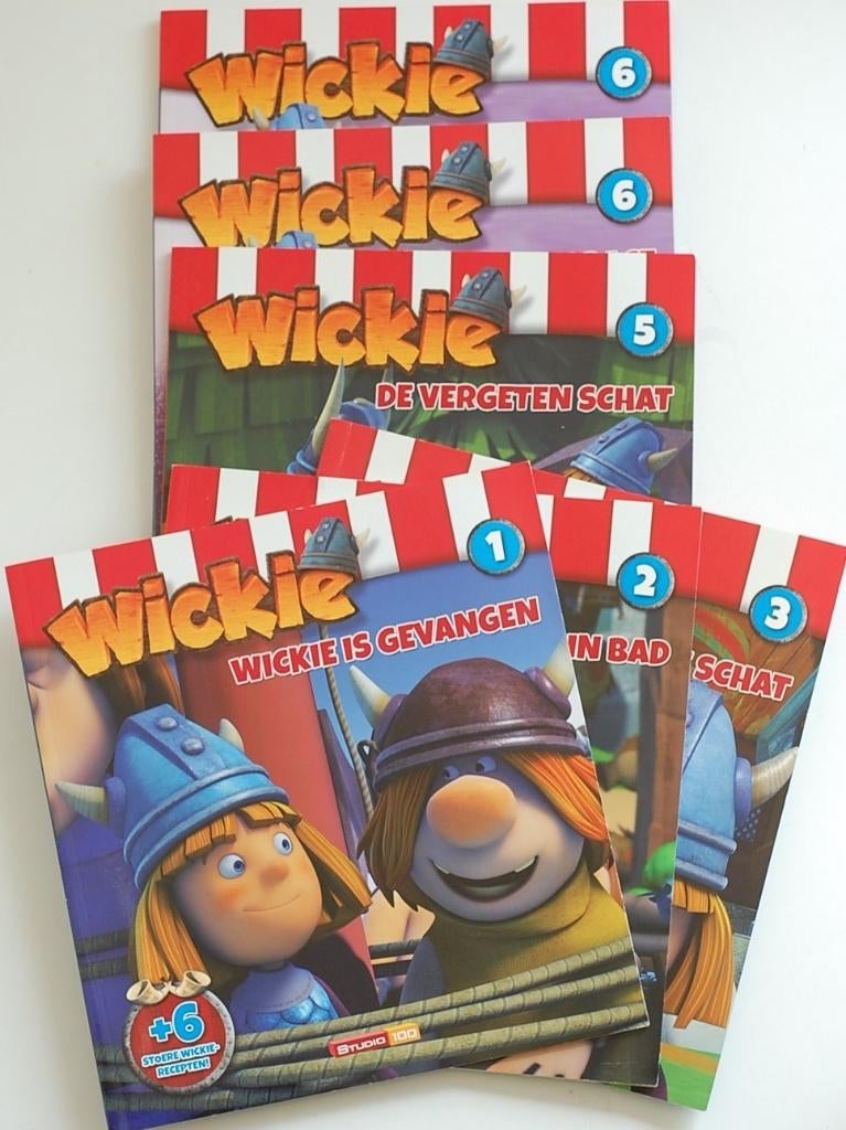 Wickie de Viking leesboekjes, Boeken, Kinderboeken | Jeugd | onder 10 jaar, Verzenden, Zo goed als nieuw