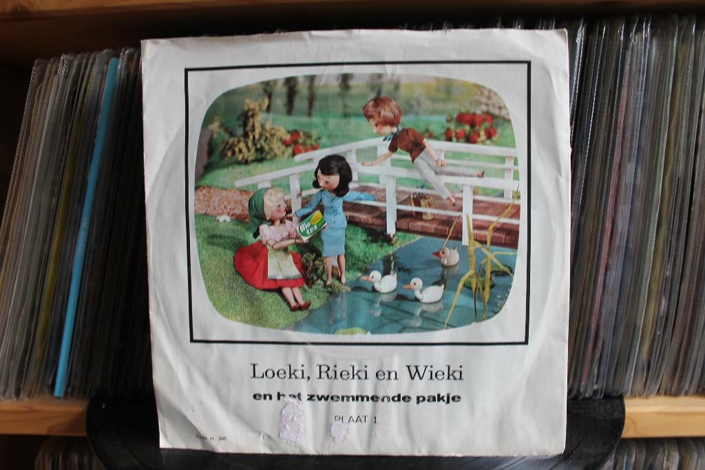 7" Single Loeki, Rieki En Wieki - Plaat 1, Gebruikt, 7 inch, Single, Ophalen of Verzenden