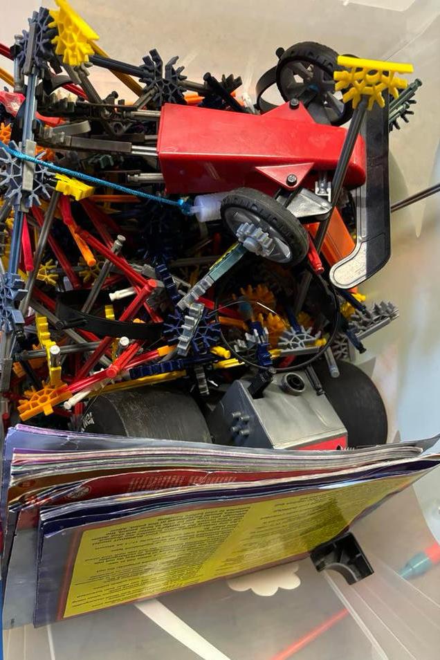 K'nex, Ophalen, Gebruikt, K'nex