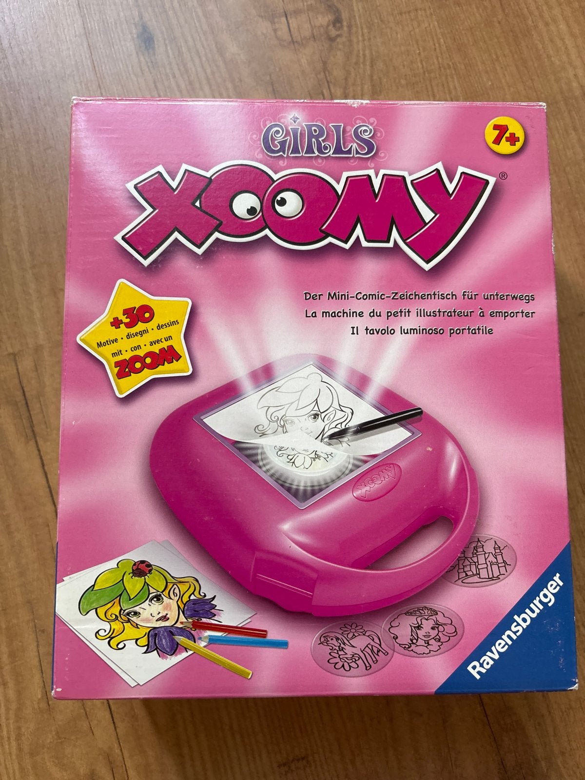 Ravensburger Xoomy Girls Tekentafel - Mini Comic Studio, Ophalen of Verzenden, Gebruikt, Knutselen, Met licht