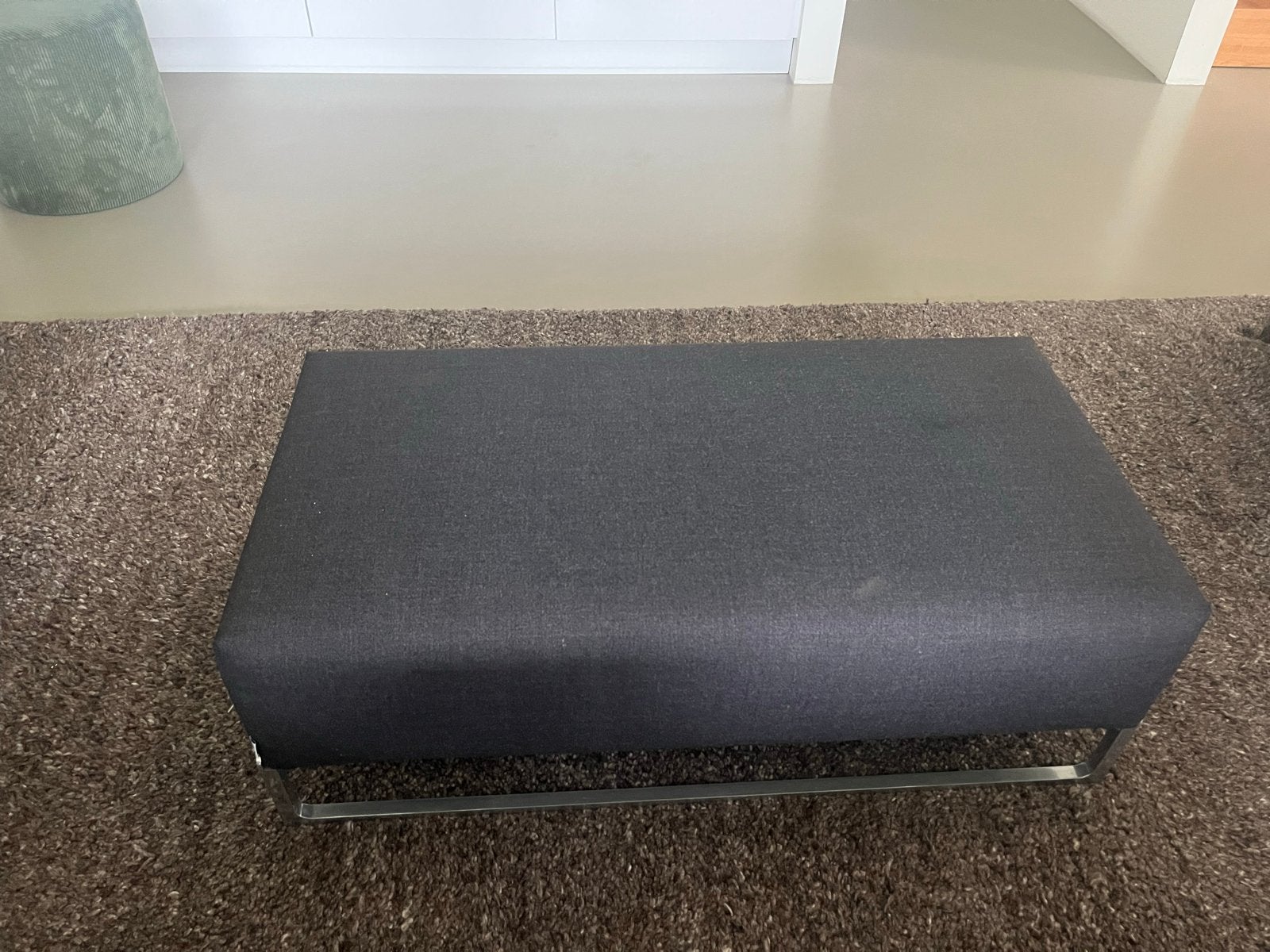 B&B Italia Charles Poef - Tijdloos Design Voetenbank, Ophalen, Minder dan 50 cm, Gebruikt, 100 tot 125 cm