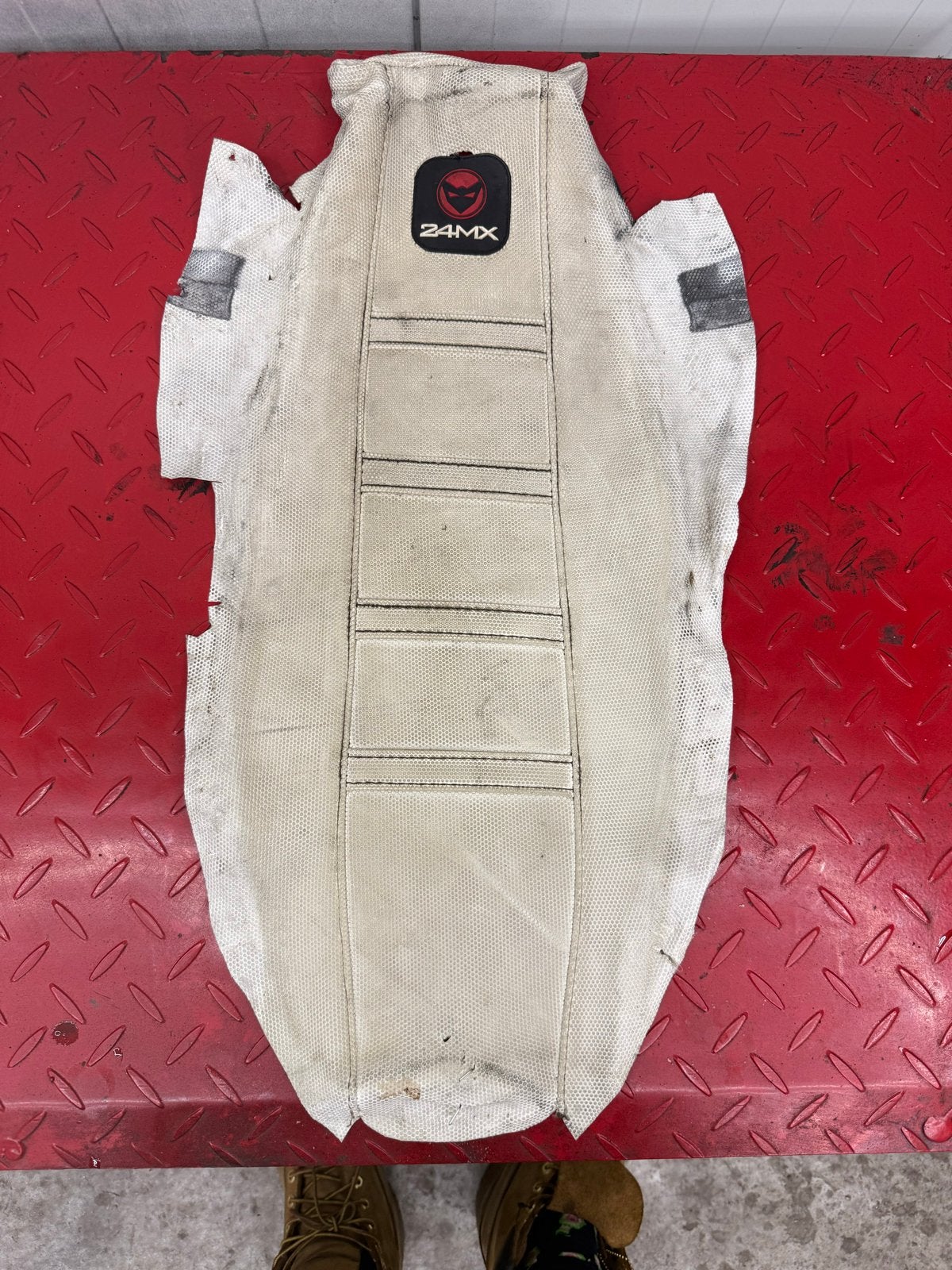 Yamaha YZ Zadelhoes Ingekorte Versie (2014+), Motoren, Ophalen of Verzenden, Gebruikt