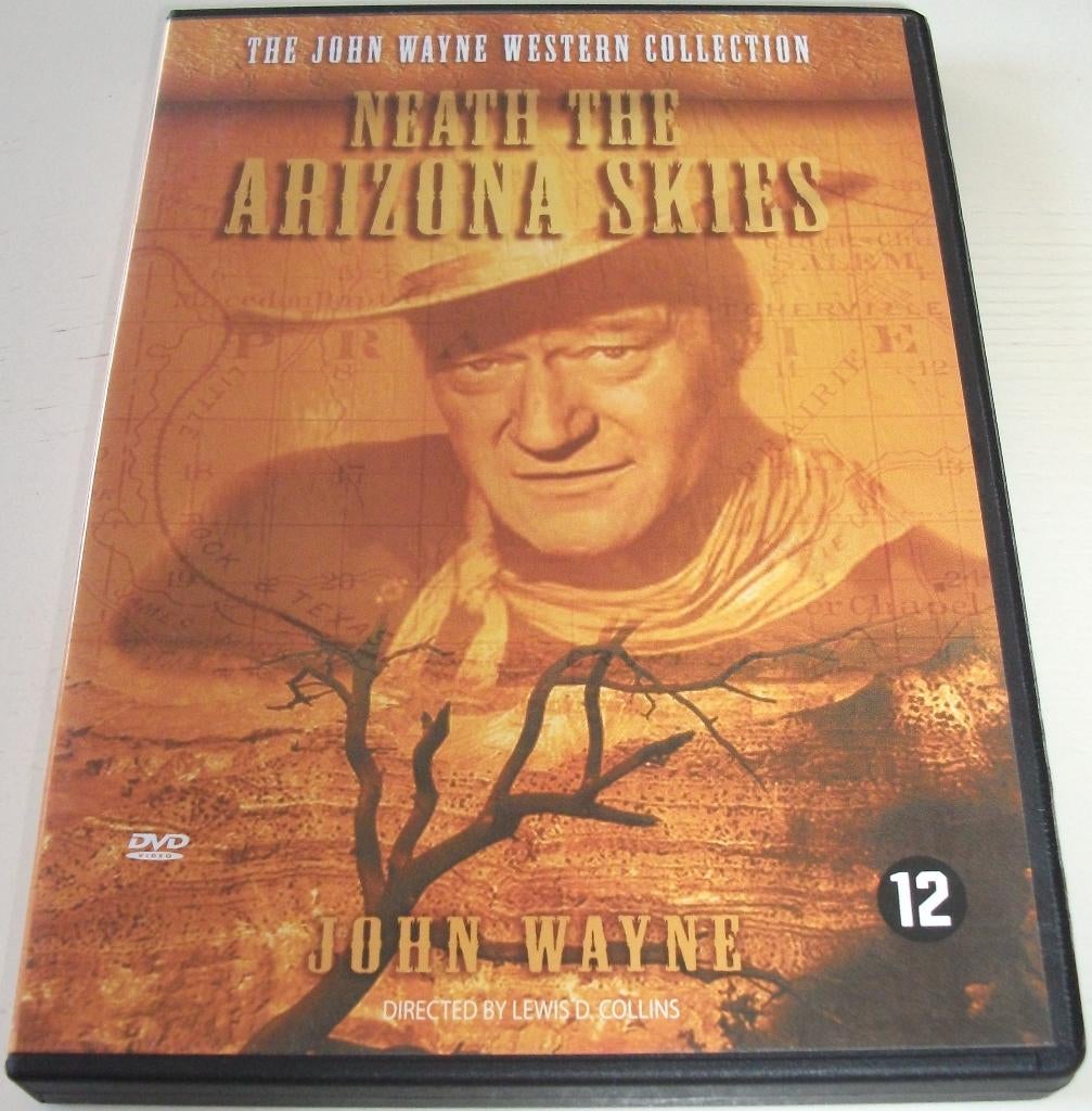 Dvd *** NEATH THE ARIZONA SKIES *** John Wayne Collection, Vanaf 12 jaar, Ophalen of Verzenden, Zo goed als nieuw, Actie