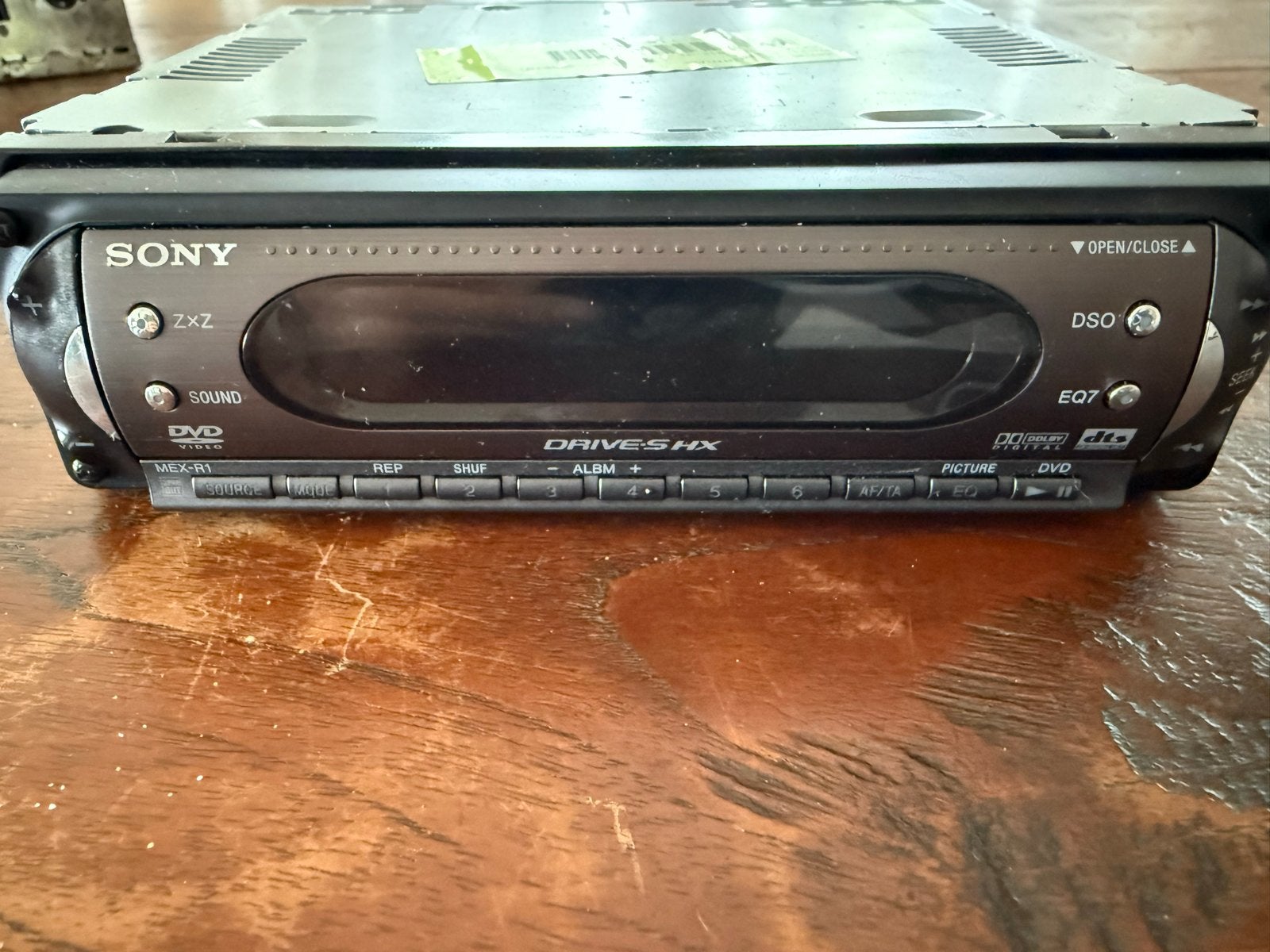 Sony MEX-R1 autoradio (frontje defect), Ophalen of Verzenden, Gebruikt