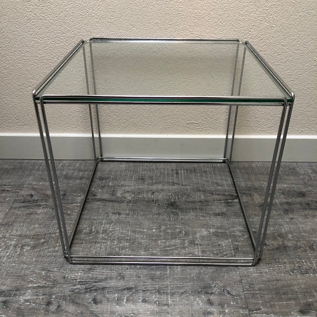 Vintage Max Sauze bijzettafel groot, Ophalen, Minder dan 45 cm, Minder dan 55 cm, Gebruikt