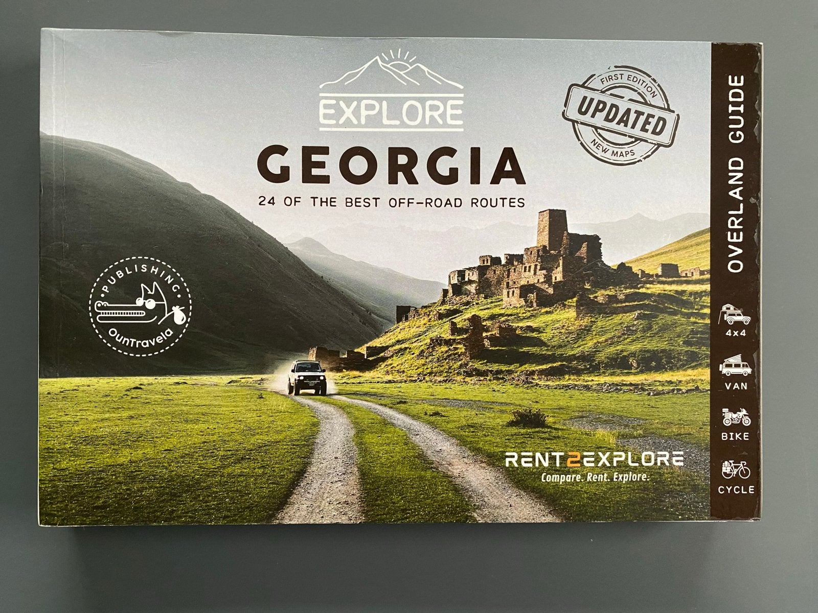 Explore Georgia Overland Guide - Off-road routes, Ophalen of Verzenden, Reisgids of -boek, Azië, Gelezen