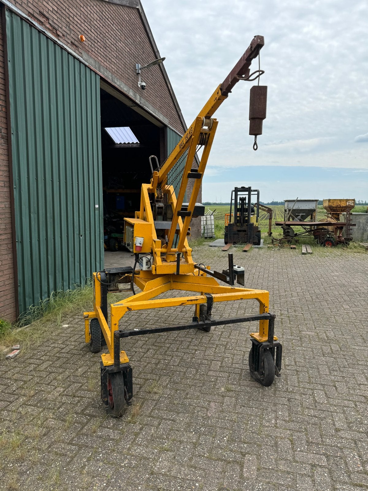 Lijmkraan opknapper defect - stekker lier, Ophalen, O, O, O