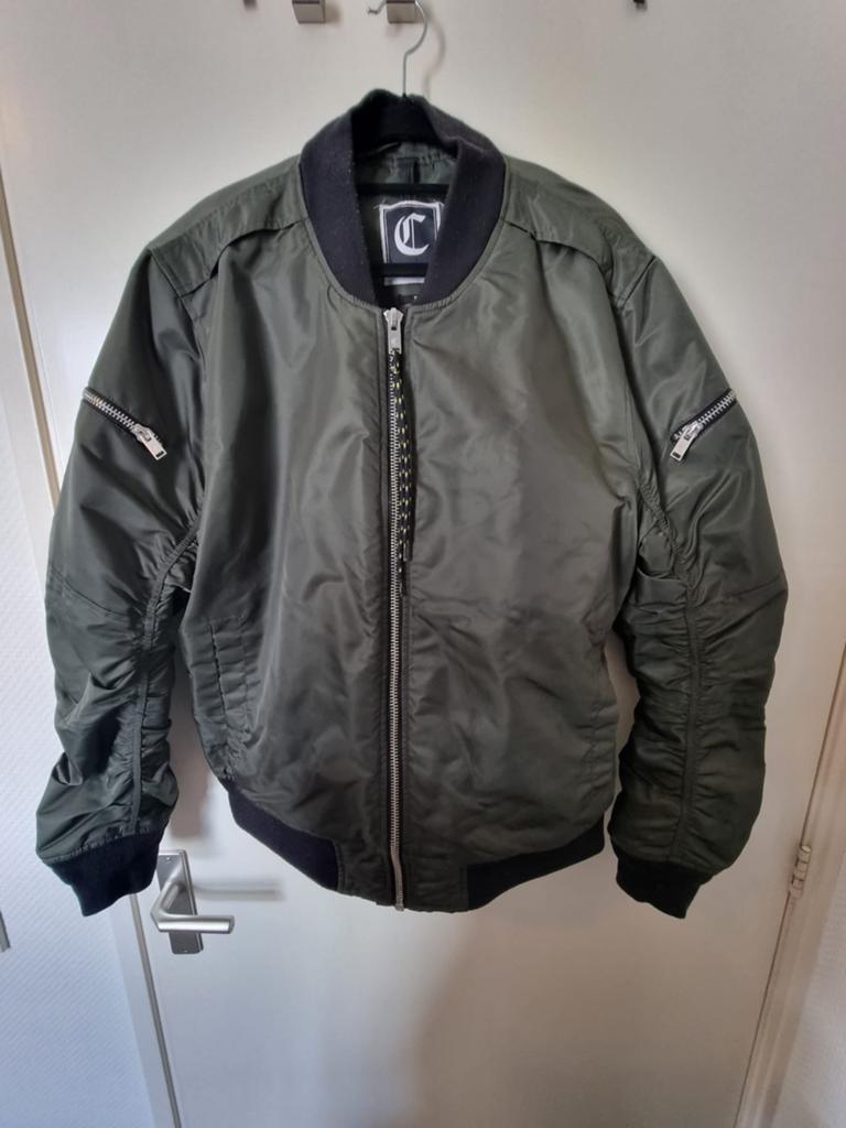 Heren Bomberjack - Groen - Maat XL, Maat 56/58 (XL), Ophalen of Verzenden, Coolcat, Gedragen